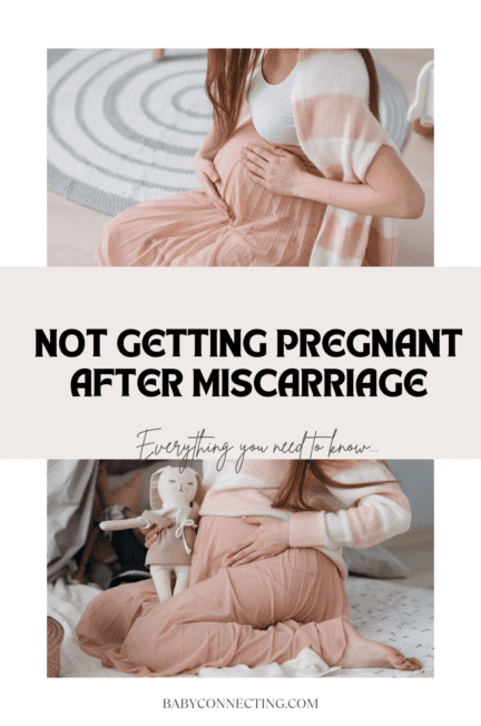 Not getting Pregnant After Miscarriage