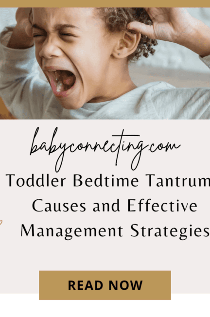 Toddler bedtime tantrums