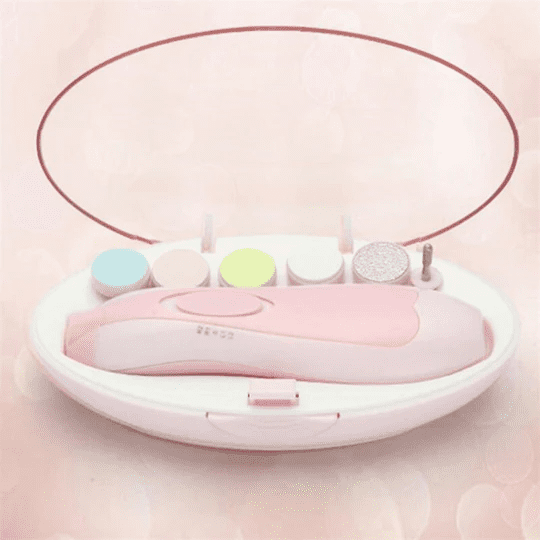 Electric Nail Clipper – Baby Nail Trimmer Clipper Set (random Color) - Image 4