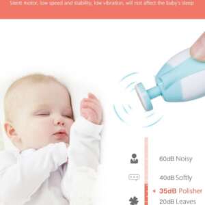 Electric Nail Clipper â€“ Baby Nail Trimmer Clipper Set (random Color)