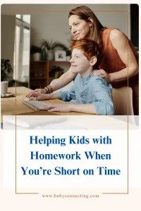 Helping Kids with Homework When Youâ€™re Short on Time